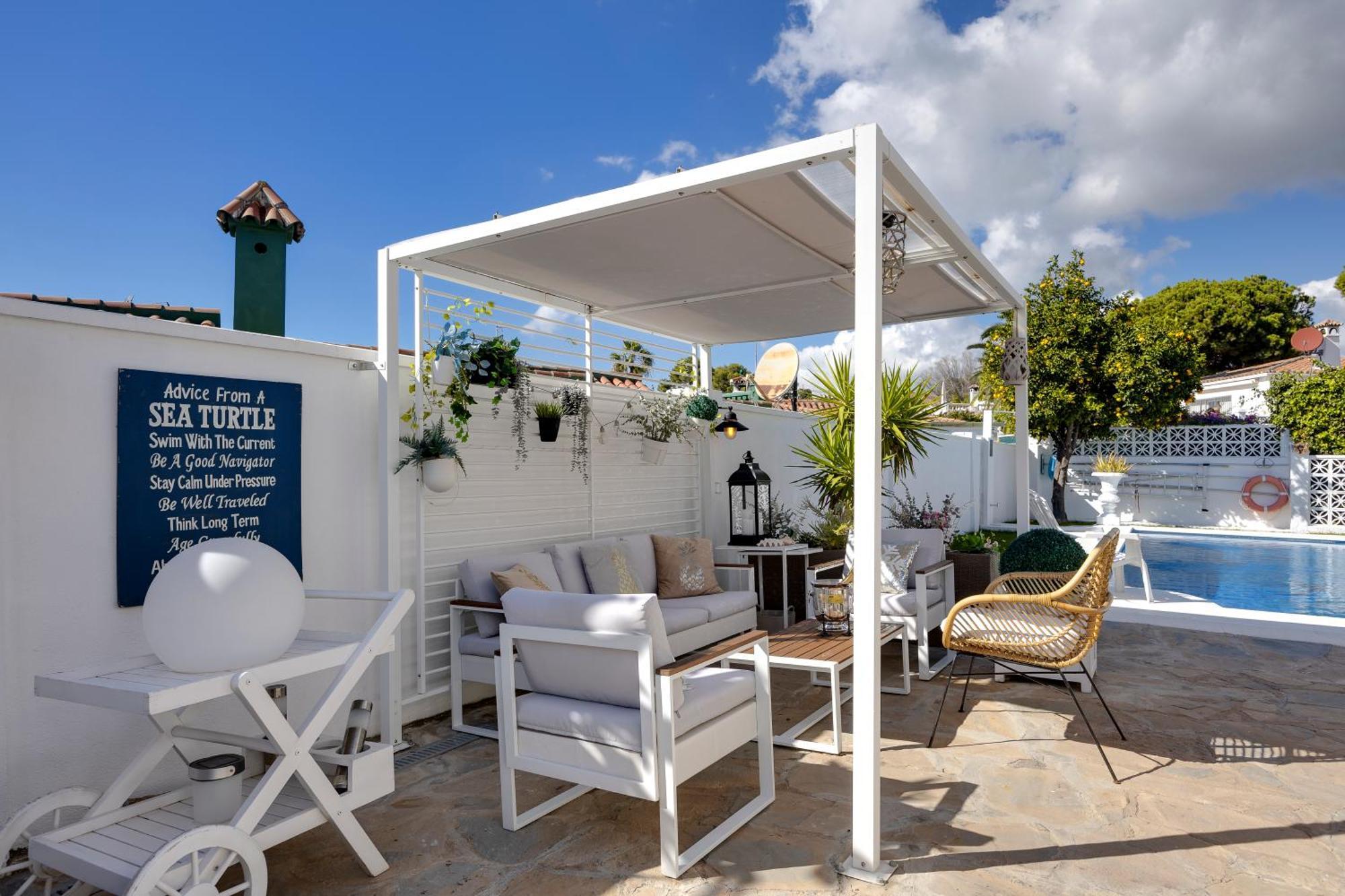 Villa Casacara Marbella Beachside Costabella -Spain 외부 사진