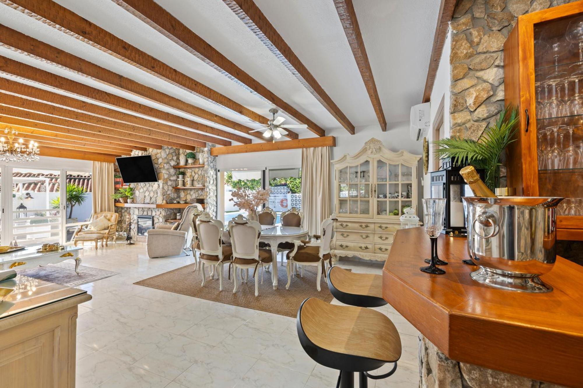 Villa Casacara Marbella Beachside Costabella -Spain 외부 사진