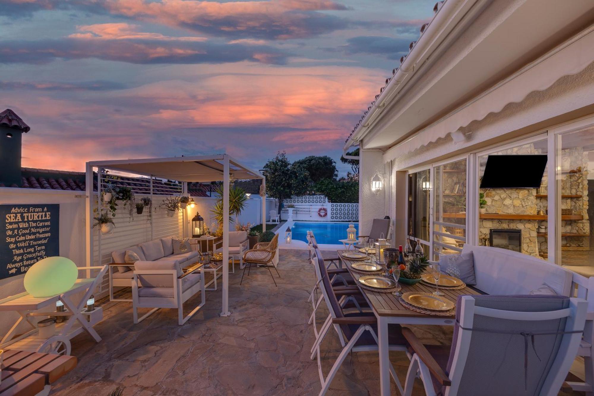 Villa Casacara Marbella Beachside Costabella -Spain 외부 사진