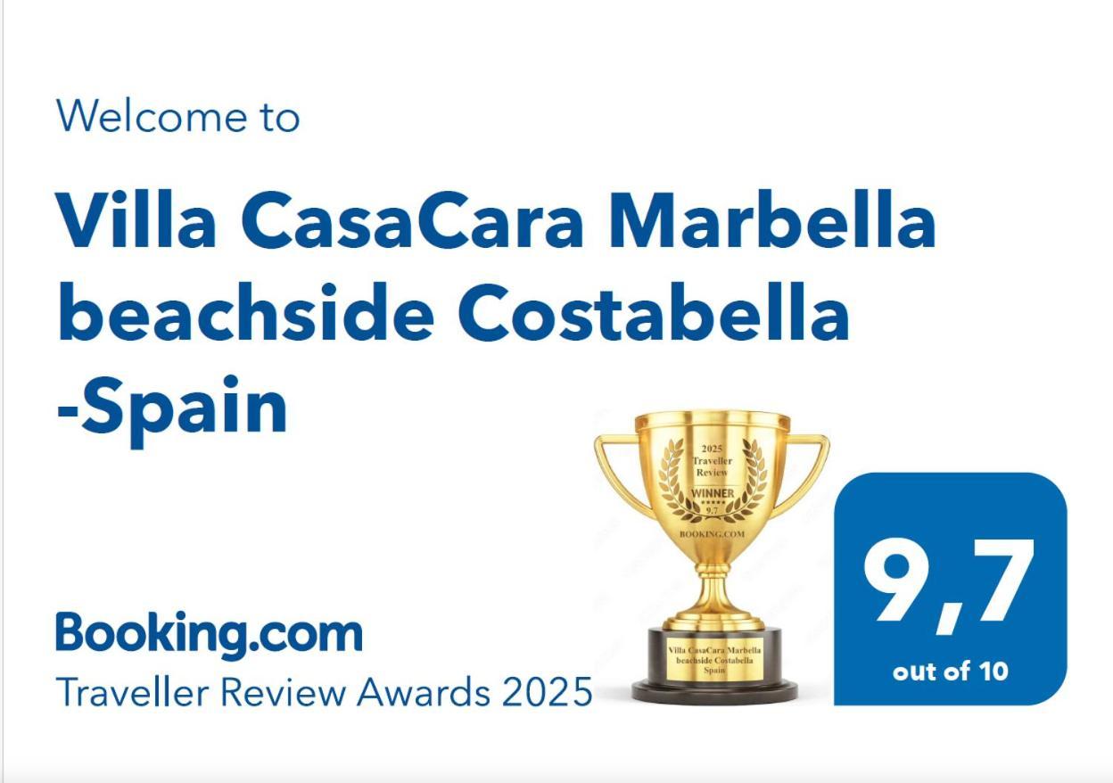 Villa Casacara Marbella Beachside Costabella -Spain 외부 사진